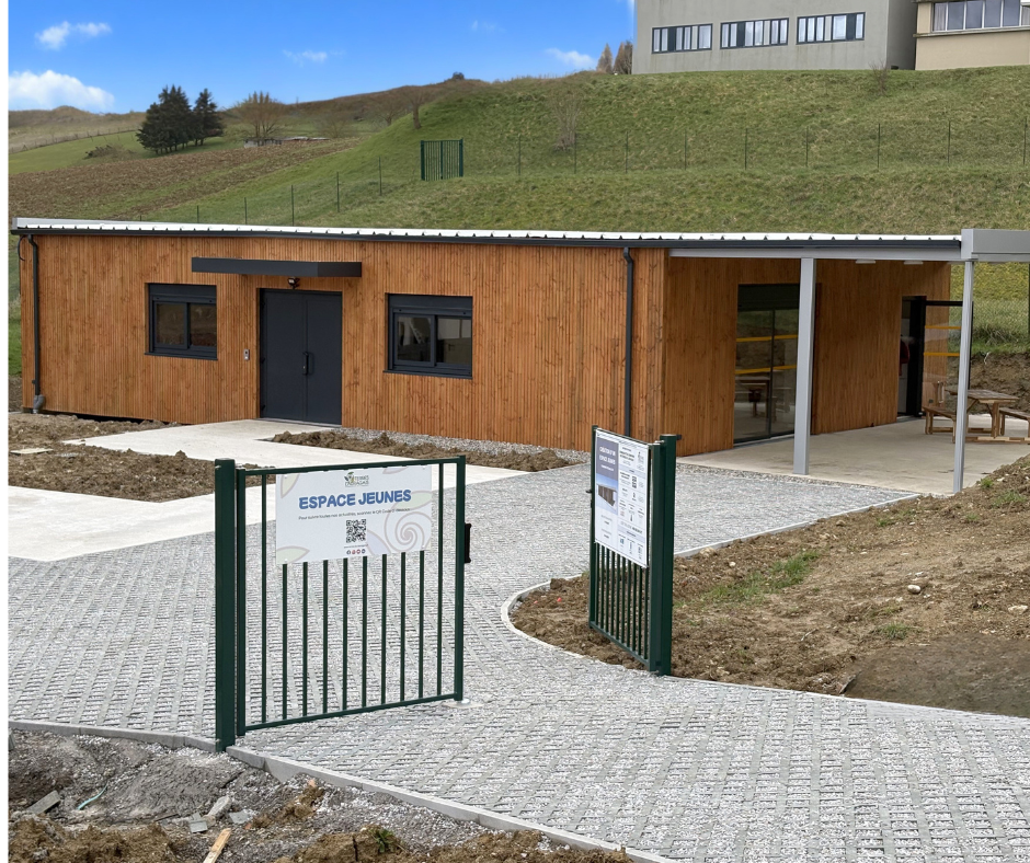 modularys batiment modulaire espace jeunesse Espace jeunesse modulaire Nailloux
